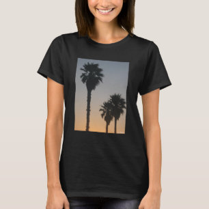 Palmen bei Sonnenuntergang T-Shirt