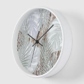 Palmen, Blätter, tropisch, botanisch Uhr (Winkel)