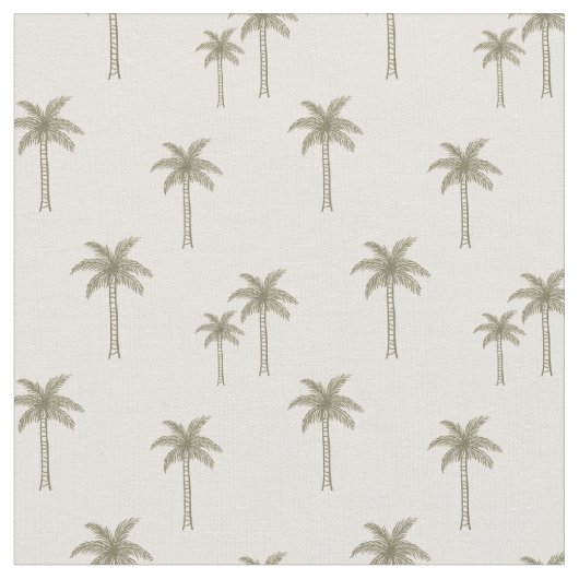 Palmen Boho Küste Tropisch Bohemian Sommer Stoff (Nahaufnahme)