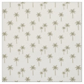 Palmen Boho Küste Tropisch Bohemian Sommer Stoff (Muster)