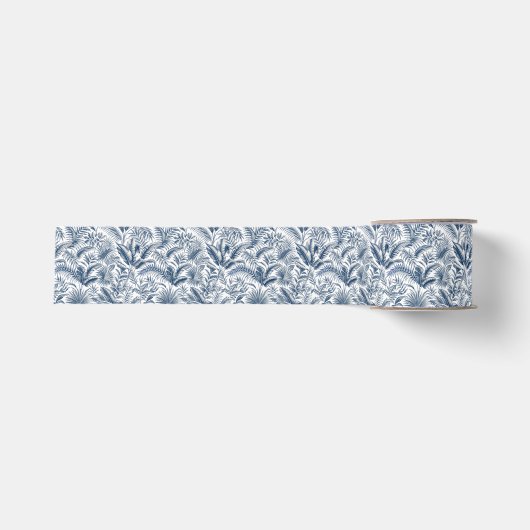 Palmen Botanisch Ripsband (Vorderseite)