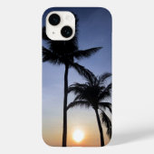 Palmen Case-Mate iPhone Hülle (Rückseite)