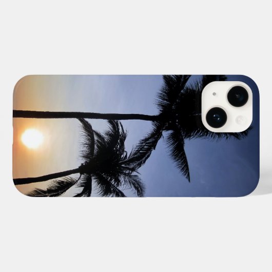 Palmen Case-Mate iPhone Hülle (Rückseite (Horizontal))