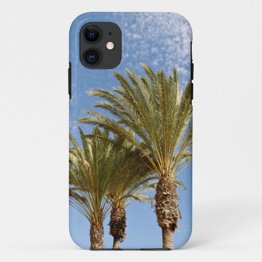 Palmen Case-Mate iPhone Hülle (Rückseite)