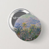 Palmen Claude Monets | bei Bordighera Button (Vorne & Hinten)