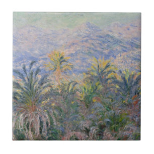 Palmen Claude Monets   bei Bordighera Fliese