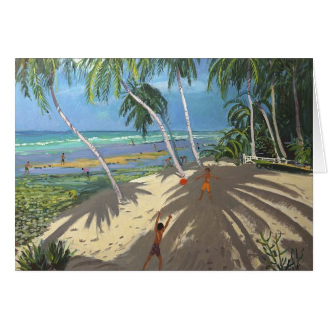 Palmen Clovelly Beach Barbados 2013 (Vorderseite (Horizontal))