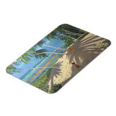 Palmen Clovelly Beach Barbados 2013 Magnet (Linke Seite)