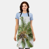 Palmen des Karibischen Paradieses 4 Schürze (Getragen)