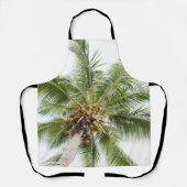 Palmen des Karibischen Paradieses 4 Schürze (Vorderseite)