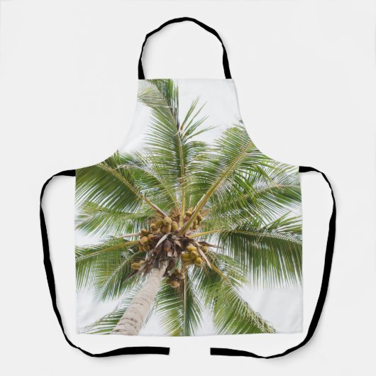 Palmen des Karibischen Paradieses 4 Schürze (Vorderseite)