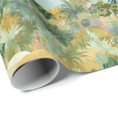 Palmen Design Geschenkpapier (Rolleneckpunkt)