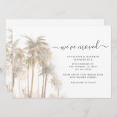 Palmen, die wir bewegt haben Änderung der Adresse Ankündigung (Vorne/Hinten)