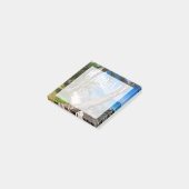 Palmen entlang Hideaways Beach Post-it Klebezettel (angewinkelt)