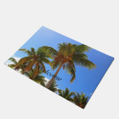 Palmen Fußmatte (Schrägansicht)