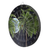 Palmen gegen den Mond Dartscheibe (Vorderseite rechts)