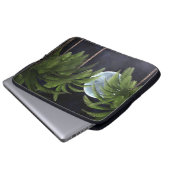 Palmen gegen den Mond Laptopschutzhülle (Vorne Knopf)