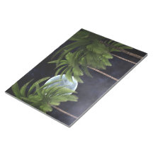 Palmen gegen den Mond