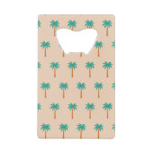 Palmen Geldbeutel Flaschenöffner (Vorderseite)