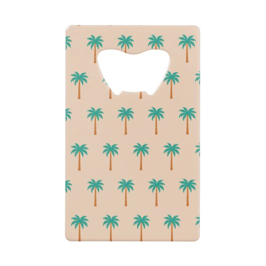 Palmen Geldbeutel Flaschenöffner (Vorderseite)