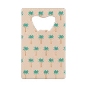 Palmen Geldbeutel Flaschenöffner (Rückseite)