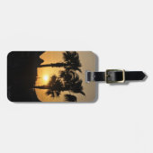 Palmen Gepäckanhänger (Vorderseite horizontal)