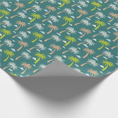 Palmen Geschenkpapier (Ecke)