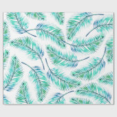 Palmen Geschenkpapier (Flach)
