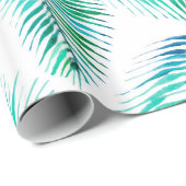 Palmen Geschenkpapier (Rolleneckpunkt)