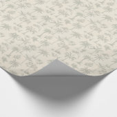 Palmen Geschenkpapier (Ecke)