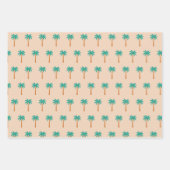 Palmen Geschenkpapier Set (Vorderseite 3)