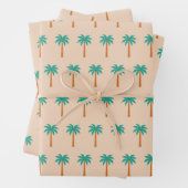 Palmen Geschenkpapier Set (Beispiel)