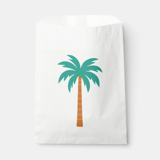 Palmen Geschenktütchen (Vorderseite)
