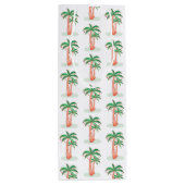 Palmen Geschenktüte Für Weinflaschen (Rückseite)