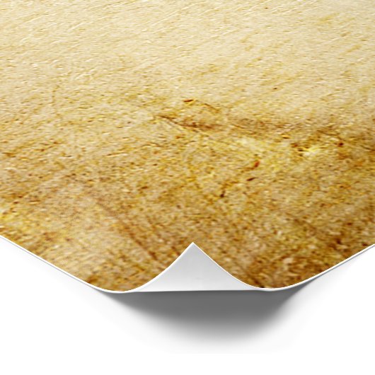 Palmen Glossenplakat Poster (Ecke)