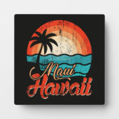 Palmen Hawaiianischer Strand Fotoplatte (Vorderseite)