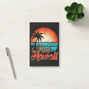 Palmen Hawaiianischer Strand Post-it Klebezettel