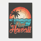 Palmen Hawaiianischer Strand Post-it Klebezettel (Vorderseite)