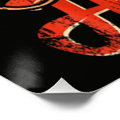 Palmen Hawaiianischer Strand Poster (Ecke)