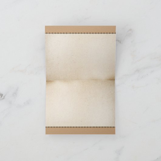 Palmen Hochzeit in Urlaubsort danke (Innenseite)