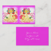 Palmen im hippie-Stil Visitenkarte (Vorne/Hinten)