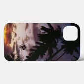 Palmen im Meer Case-Mate iPhone Hülle (Rückseite (Horizontal))