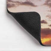 Palmen im Meer Mousepad (Ecke)