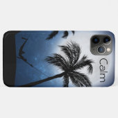 Palmen im Mondlicht Case-Mate iPhone Hülle (Rückseite (Horizontal))