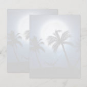 Palmen im Mondschein (Vorne/Hinten)