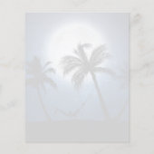 Palmen im Mondschein (Rückseite)