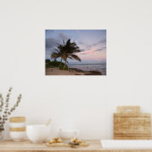 Palmen im Paradies Poster (Küche)