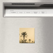 Palmen in der Abenddämmerung, Marokko Magnet (In Situ (Geschirrspüler))