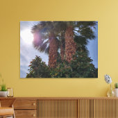 PALMEN IN DER WÜSTE 1 LEINWANDDRUCK (Insitu (Wohnzimmer))