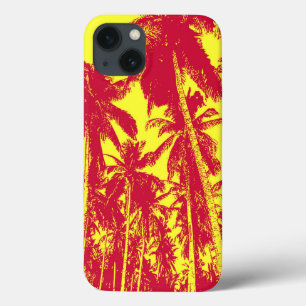Palmen in einem posterisierten Design Case-Mate iPhone Hülle